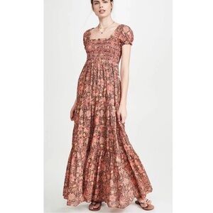 Free People Floral Maxi Dress